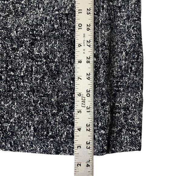 Sandro Paris Black White Speckled Wrap Front Tank Dress Women’s Size 8 - Picture 6 of 8